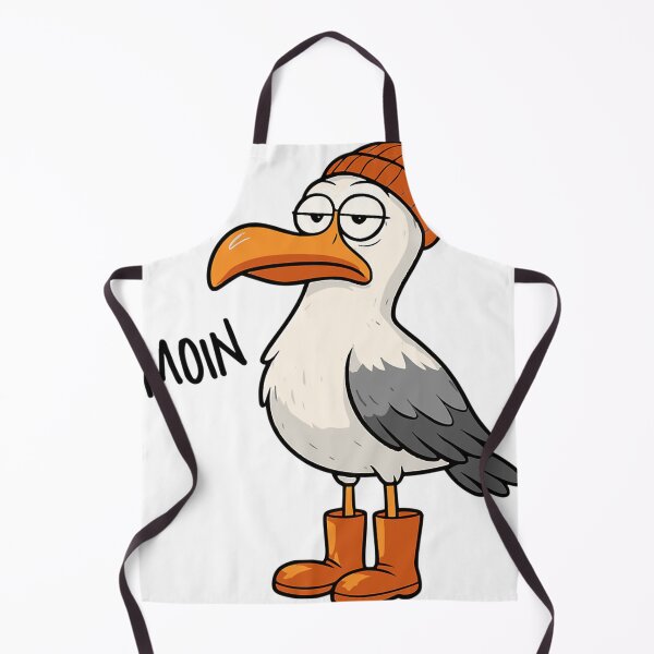 Item preview, Moin Seagull North German Animal With Humor designed and sold by BrittanyWoo.
