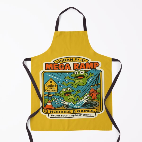 Item preview, Urban Play Mega Ramp Frogs Badge designed and sold by Derpy Lab .