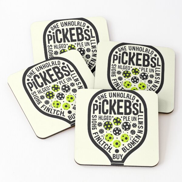 Item preview, pickleball paddle 3 color art design designed and sold by SmashingDeals.
