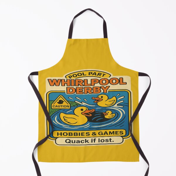 Item preview, Whirlpool Derby Retro Duck Pool designed and sold by Derpy Lab .