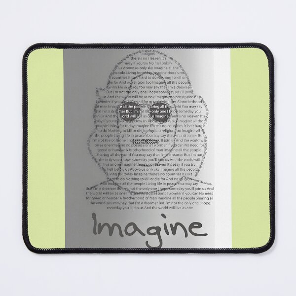 Item preview, Imagine Peace Lyric Art | PERFECT GIFT FOR YOU AND FRIENDS designed and sold by ThomasSurette.