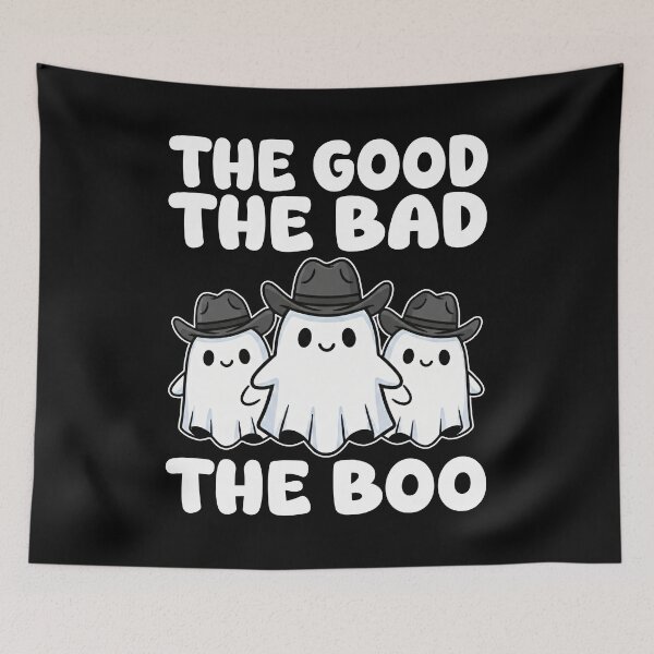 Item preview, THE GOOD, THE BAD AND THE BOO - GHOST HALLOWEEN designed and sold by KEF Custom.