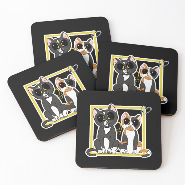 Item preview, Sibling Cat Love designed and sold by Fr0mtheMachine.