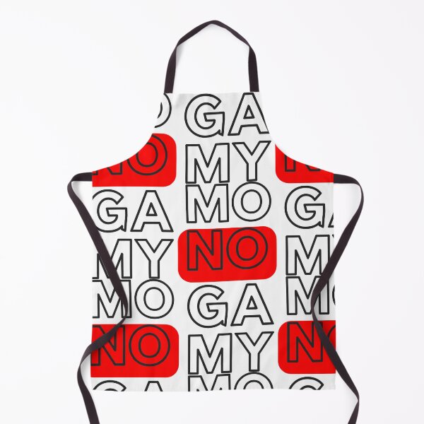 Item preview, Stacked Word MONOGAMY Featuring Bold Black Outline and Red Rectangle designed and sold by SplashTastic.