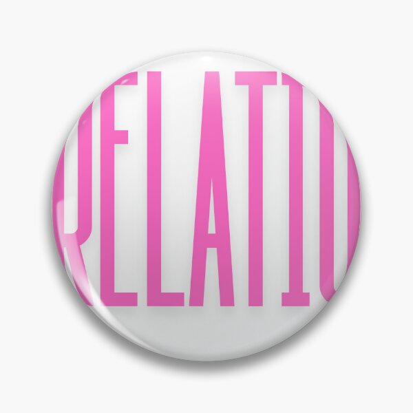 Item preview, New Relation Modern Typography Poster Design in Pink and Purple on Black Background designed and sold by PARINCREATE.