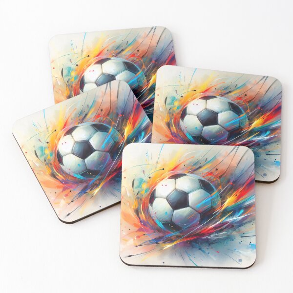 Item preview, Watercolor soccer ball designed and sold by paulrommer.