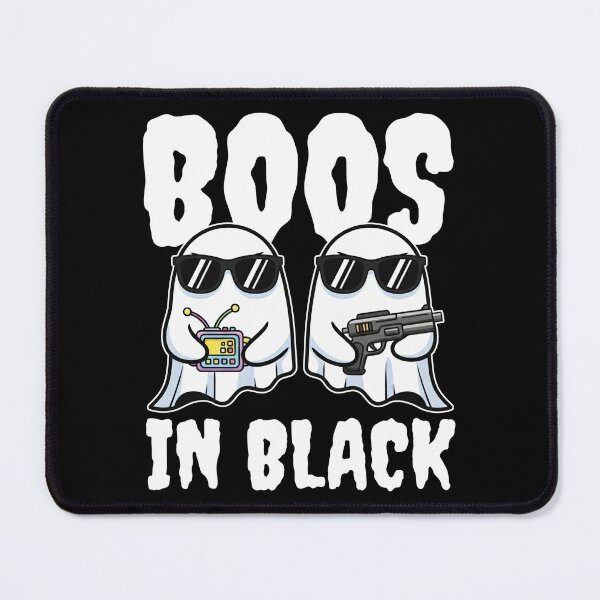 Item preview, BOOS IN BLACK - GHOST HALLOWEEN designed and sold by KEF Custom.
