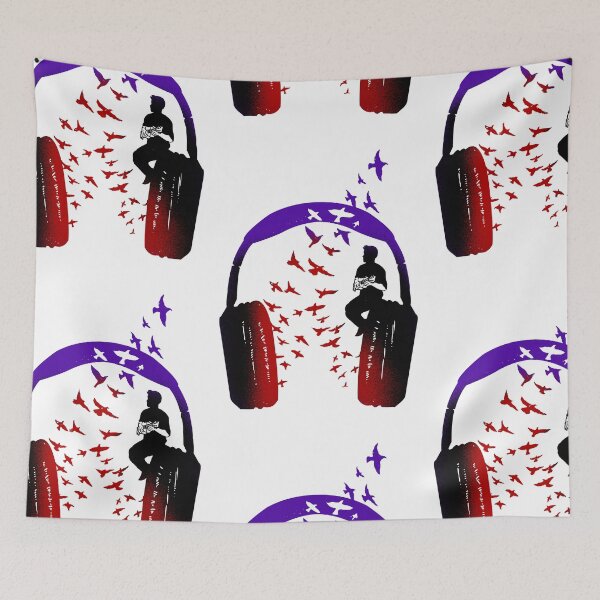 Item preview, Headphone Music Ukulele designed and sold by barmalisiRTB.