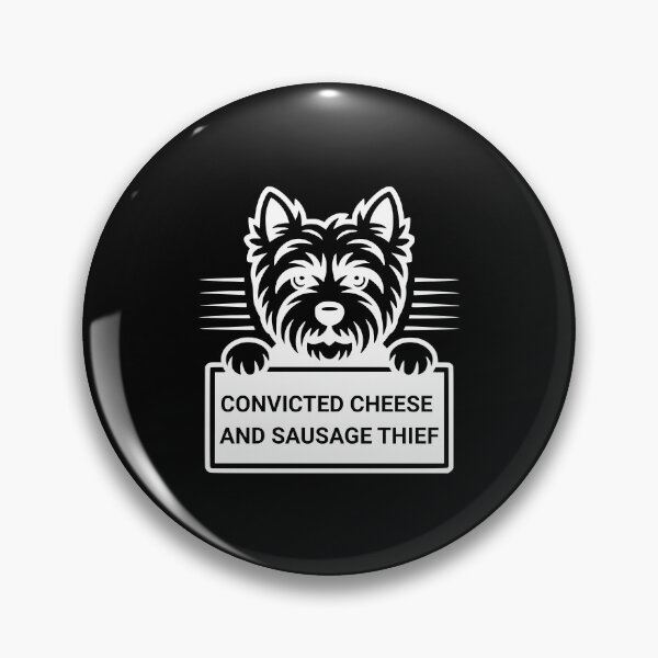 Item preview, Convicted cheese and sausage thief designed and sold by Pflugart.