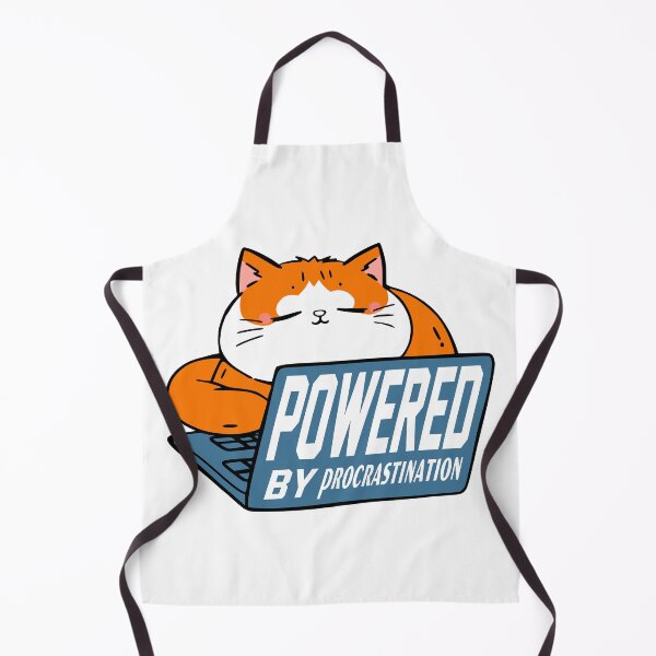 Item preview, Powered by Procrastination designed and sold by DAFIN.