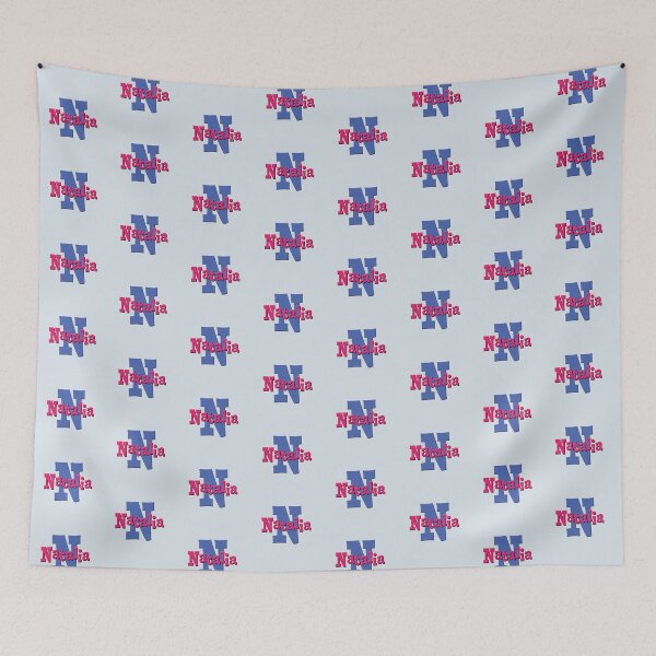 Item preview, N is for Natalia, Girl’s and Woman's Name and Initial  designed and sold by CharlottePlaceArt.
