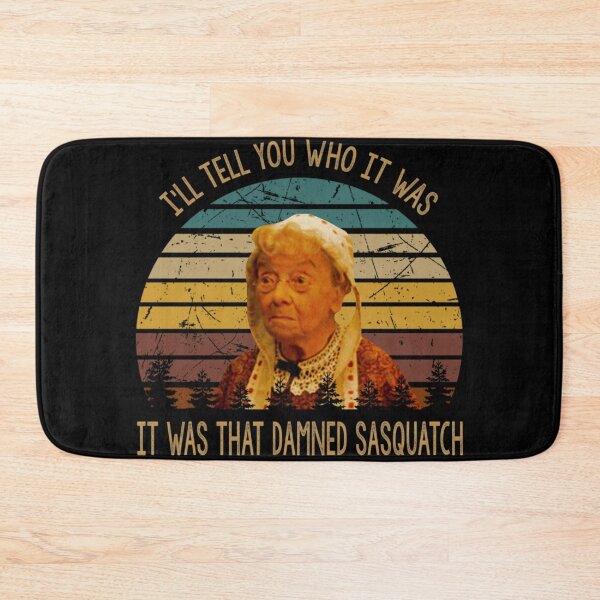 Item preview, I'll tell you who it was that damned sasquatch vintage  designed and sold by chmbrsbethany.