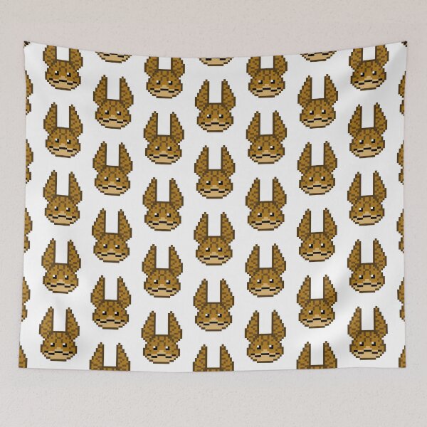 Item preview, Tooka-Loth cat pixel art (brown) designed and sold by DoodleSnake58.