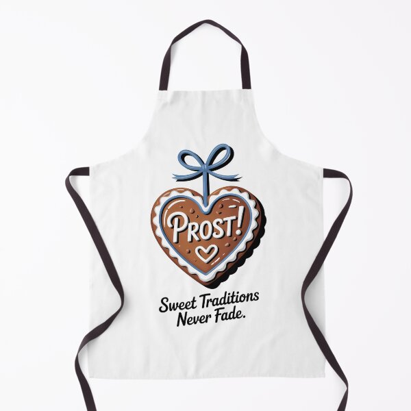 Item preview, Prost! Traditional Bavarian Gingerbread Heart - Oktoberfest designed and sold by C.Kav.Art.