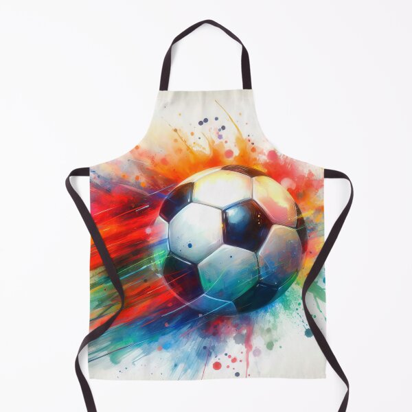 Item preview, Watercolor soccer ball designed and sold by paulrommer.