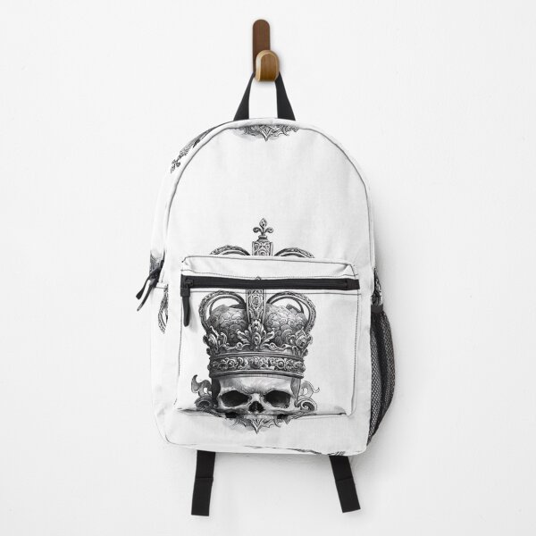 Item preview, A ROYAL SKULL DRAWING ENGRAVING TATTOO designed and sold by infinitearte.