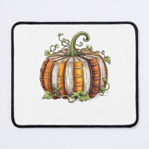 Item preview, Retro Fall Book Pumpkin designed and sold by Stephenbaile.