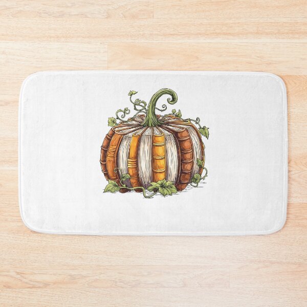 Item preview, Retro Fall Book Pumpkin designed and sold by Stephenbaile.