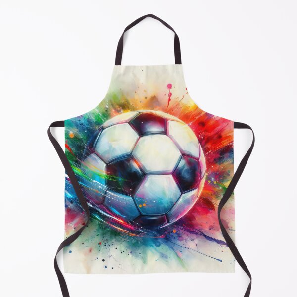 Item preview, Watercolor soccer ball designed and sold by paulrommer.
