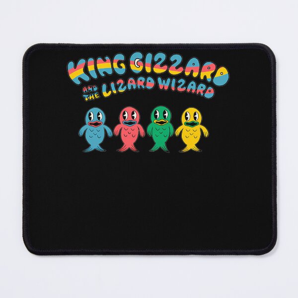 Item preview, King Gizzard And The Wizard Lizard fishies designed and sold by DarrenSatterfi.