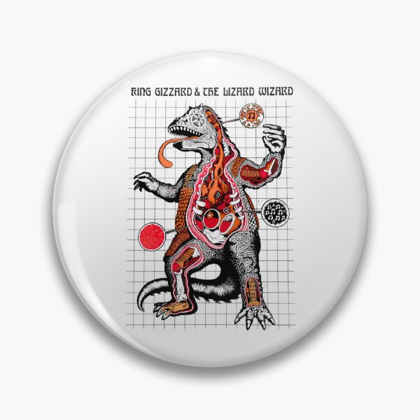 Item preview, Chunky Shrapnel King Gizzard And The Lizard Wizard     designed and sold by DarrenSatterfi.