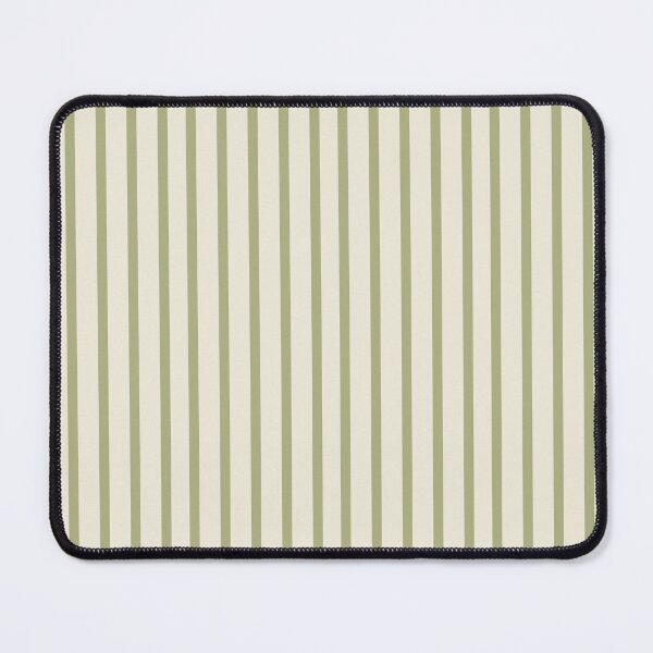 Item preview, Pastel green beige vertical stripes pattern  designed and sold by EmeraldeaArt.