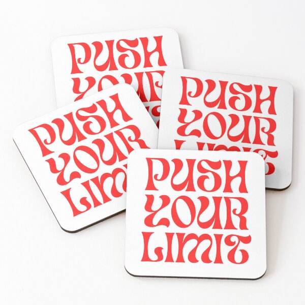 Item preview, Push Your Limit Distressed Gym Graphic T-Shirt designed and sold by DreamDoodlesStudio.