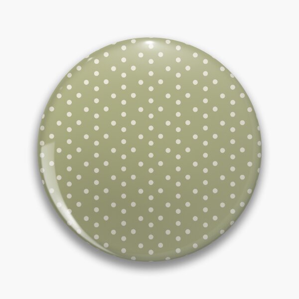 Item preview, Pastel green beige polkadot pattern  designed and sold by EmeraldeaArt.