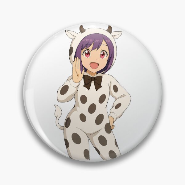 Item preview, Amy con un disfraz de vaca designed and sold by Homelesssquid's Stickers & More.