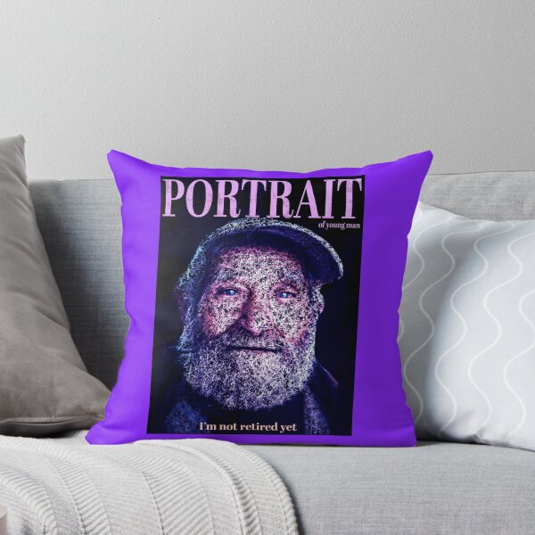 Item preview, PORTRAIT OF YOUNG MAN_<<I'm not retired yet..>> designed and sold by Pronoian-Space.