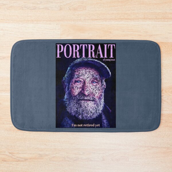 Item preview, PORTRAIT OF YOUNG MAN_<<I'm not retired yet..>> designed and sold by Pronoian-Space.