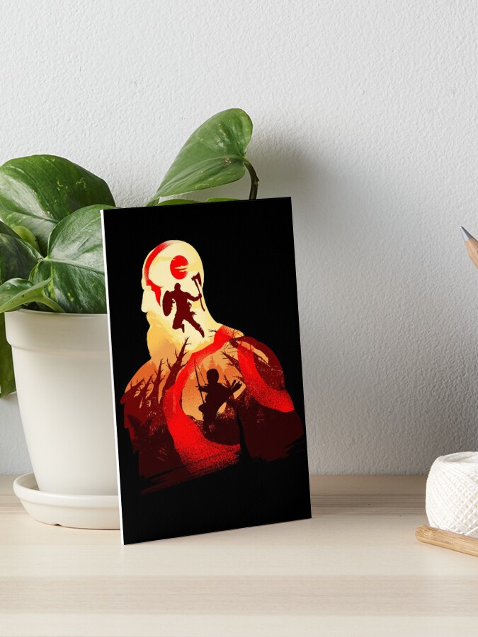 Thumbnail 1 of 2, Art Board Print, Father and Son Adventure designed and sold by Hypertwenty Designs.