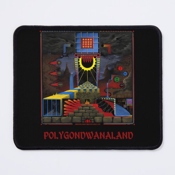 Item preview, King Gizzard and The Lizard Wizard polygondwanaland 2021    designed and sold by DarrenSatterfi.