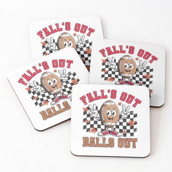 Item preview, Retro Football Falls Out Balls Out designed and sold by Stephenbaile.