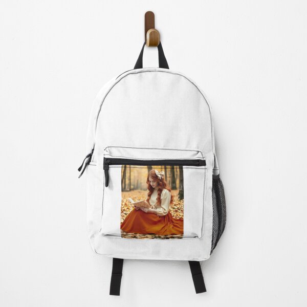 Item preview, A beautiful girl relaxing in fall designed and sold by Merrylands Artshop.