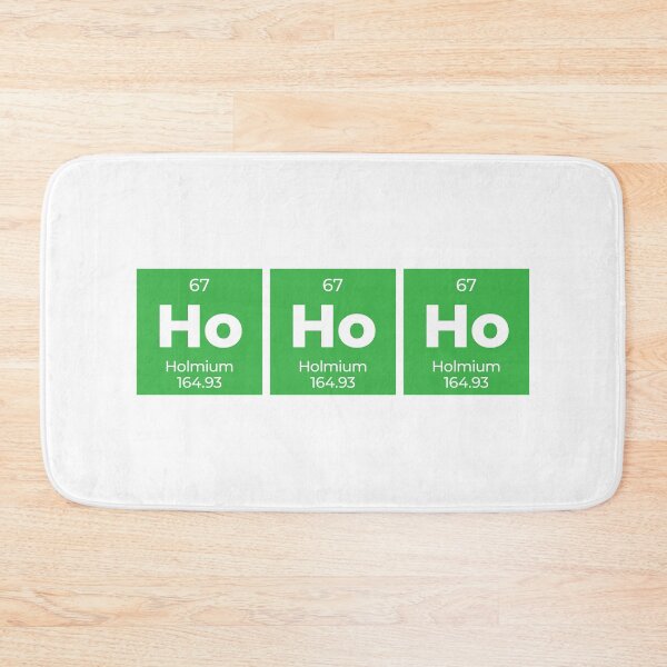 Item preview, Ho Ho Ho Periodic Table Christmas – Holmium Nerdy Holiday Design designed and sold by Rodney's Marketplace.