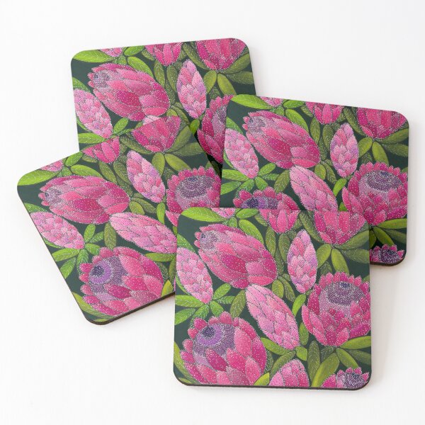 Item preview, Protea Coaster designed and sold by Seirah Woodward.