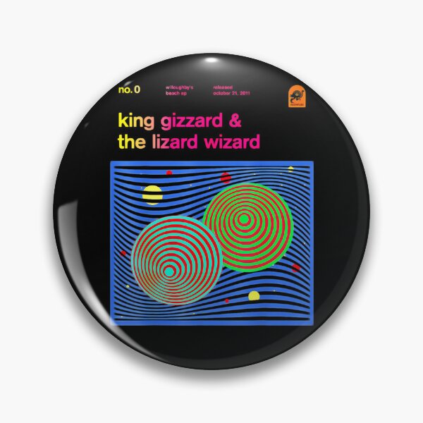 Item preview, King Funny Gizzard The Lizard Gift Wizard  designed and sold by FayePelletier.