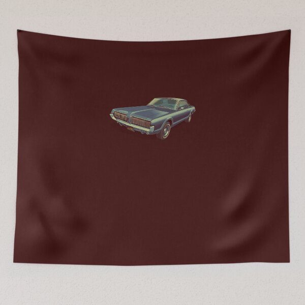 Item preview, 1967 Mercury Cougar In Caspian Blue designed and sold by KlausMichels.