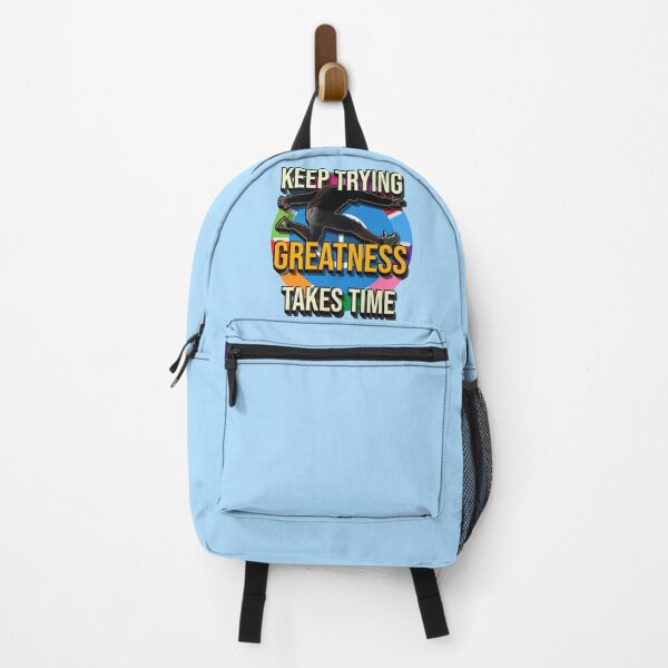 Item preview, Keep Trying Greatness takes time - Motivational and Inspiring Design designed and sold by ArtsyExplorer.