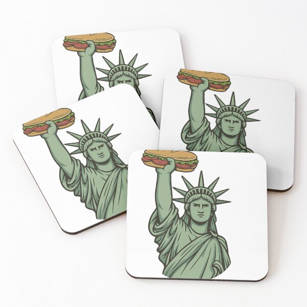 Item preview, Statue of Liberty Salami Sandwich Guy Stand for Freedom designed and sold by keathdjapt.