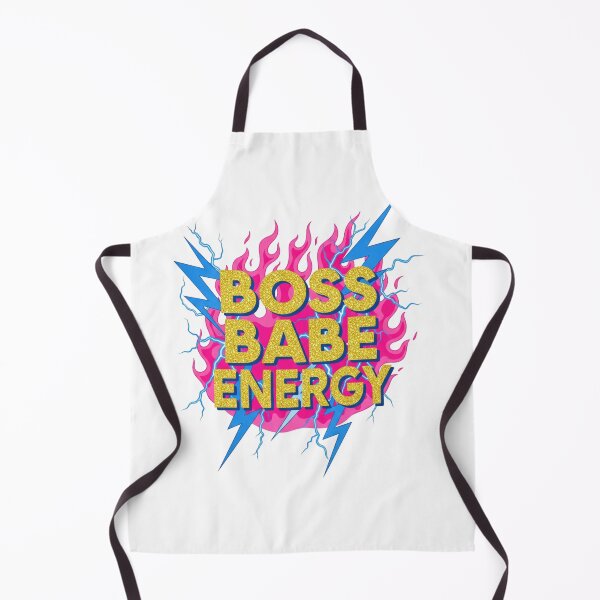 Item preview, Boss Babe Energy Glitter Gold & Neon Power Design designed and sold by Aarvya Fashion Club ( A.F.C ).