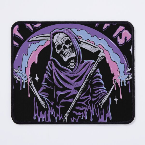 Item preview, Death It Is What It Is Pastel Goth Grim Reaper Drip designed and sold by brockendia66.