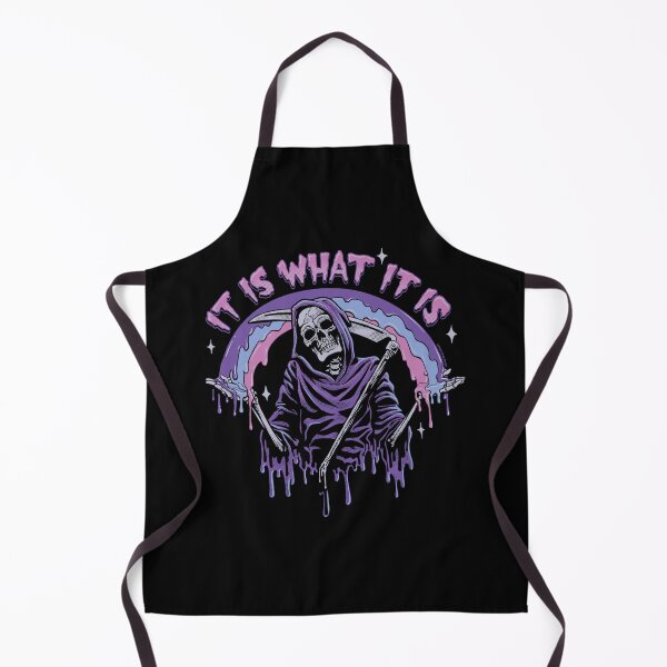 Item preview, Death It Is What It Is Pastel Goth Grim Reaper Drip designed and sold by brockendia66.