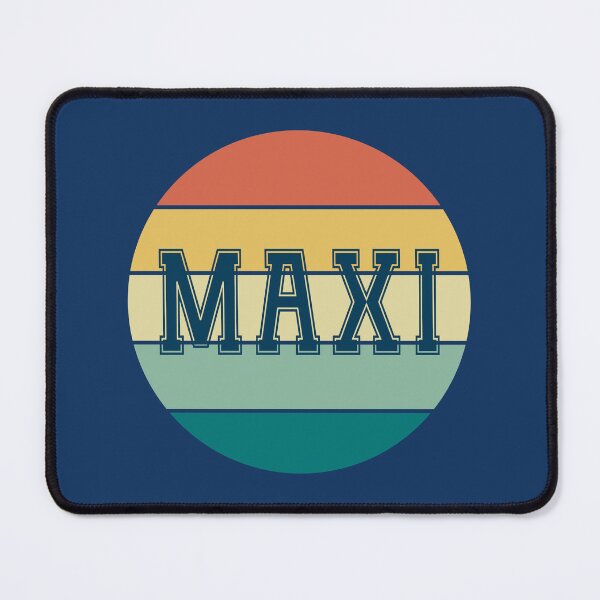 Item preview, Maxi Name Retro Circle designed and sold by Jeallan Designs.