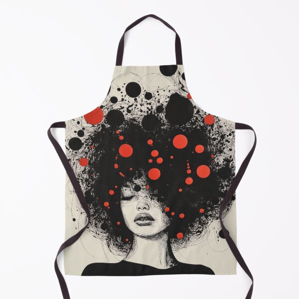 Item preview, Minimalist African Girl, Modern Black Fashion Art designed and sold by LaboPrint.