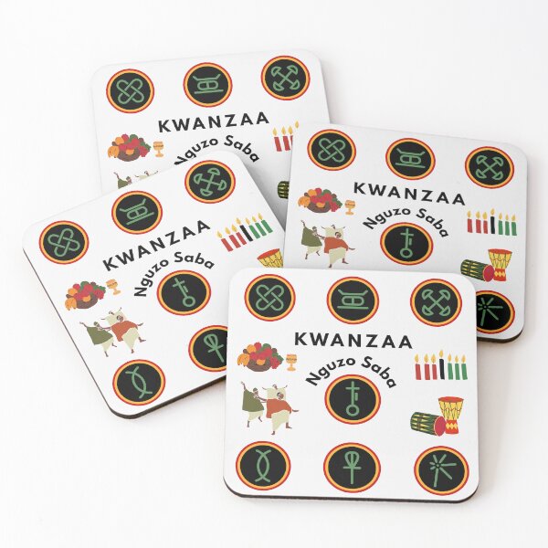 Item preview, Kwanzaa Symbols – Nguzo Saba Celebration Design designed and sold by CHANCHANAI.