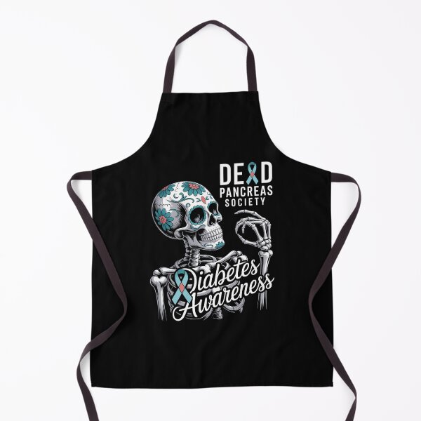 Item preview, Dead Pancreas Society Diabetes Awareness Day Sugar Skeleton designed and sold by CookWorldLaughs.