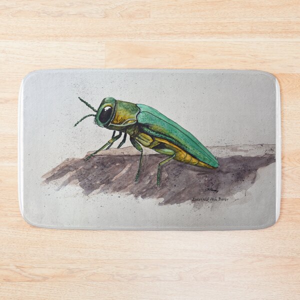 Item preview, Emerald Ash Borer Invasive Species Painting designed and sold by Stephen Emms.