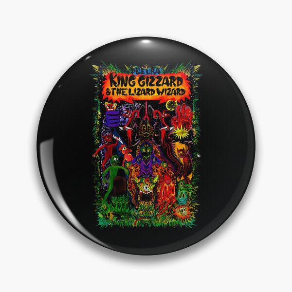 Item preview, king gizzard and the lizard wizard designed and sold by FayePelletier.
